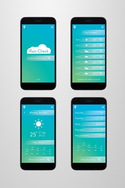 Weather Application UI